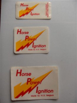 stickers Horse Power Ignition - 1