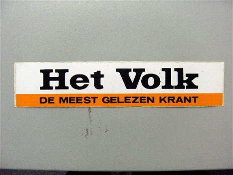 stickers Het Volk - 2