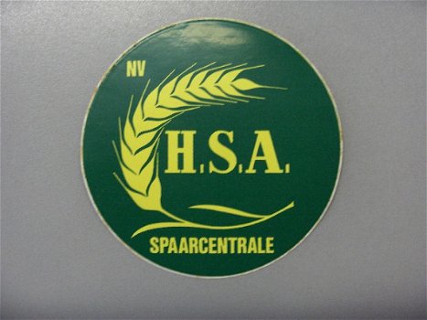 sticker HSA spaarcentrale - 1
