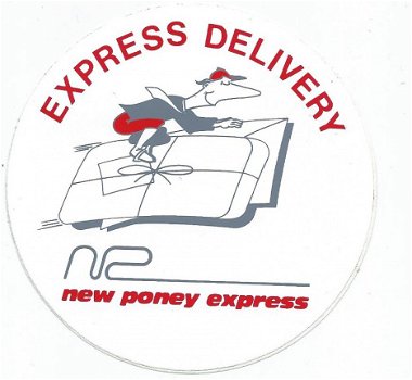 stickers New Poney Express - 1
