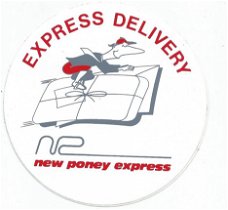 stickers New Poney Express