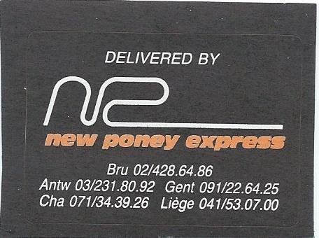 stickers New Poney Express - 3