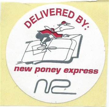 stickers New Poney Express - 4