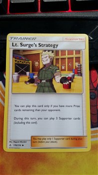 Lt. Surge's Strategy 178/214 sm Unbroken Bonds - 1