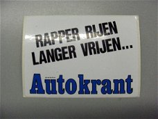 sticker Autokrant