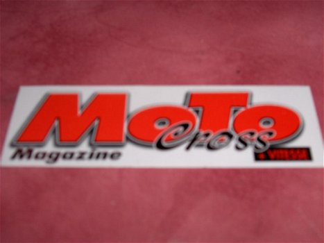 sticker Motocross magazine - 1