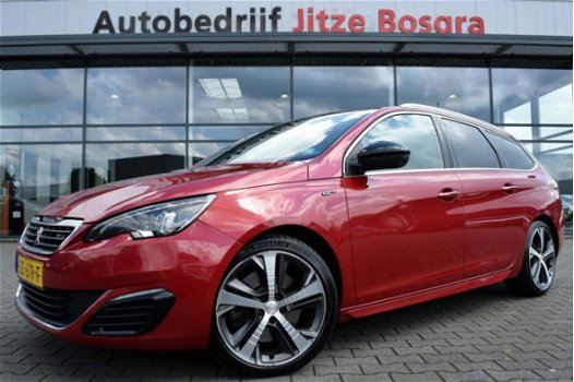 Peugeot 308 SW - 2.0 HDi Automaat GT 180 Panoramadak, LED Koplampen, Leder/Alcantara, Sportstoelen, - 1