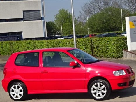 Volkswagen Polo - 1.4, bj.2001, rood, sportvelgen, nieuwe koppeling, APK tot 12/2019 en NAP uitdraai - 1