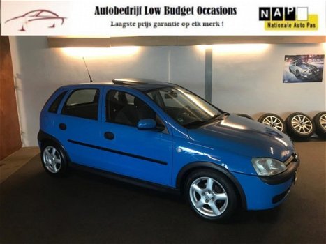 Opel Corsa - 1.2-16V Apk Nieuw, 2e eigenaar, Schuifdak, E-Ramen, N.A.P, Lm Velgen, 5Drs, Topstaat - 1