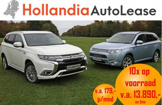 Mitsubishi Outlander - 2.0 PHEV INSTYLE V.A. 179, - per maand - 1