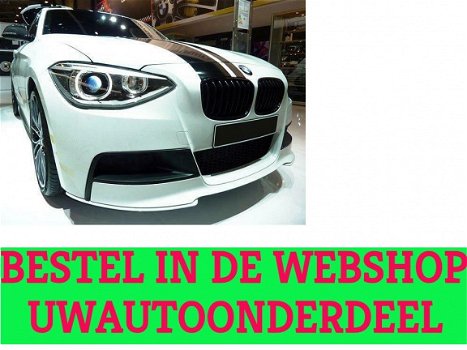 Bmw 1 Serie F20 F21 M1 Sport Nieren / Grill Zwart - 1