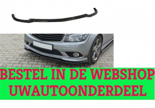 Mercedes C Klasse W204 AMG Pakket 07/10 Voorspoiler spoiler - 1