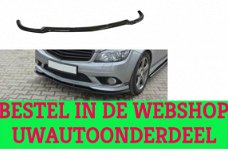 Mercedes C Klasse W204 AMG Pakket 07/10 Voorspoiler spoiler