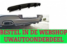 Bmw F06 Grand Coupe M Pakket Centre Rear Splitter (VERTICAL)