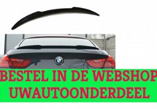 Bmw F06 Grand Coupe M Pakket Achterklep Spoiler