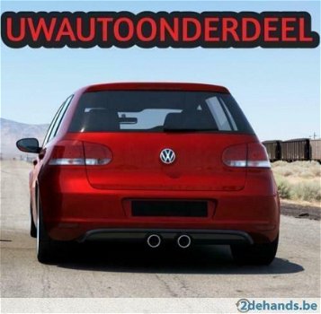 Golf 6 GTI GTD Voorspoiler Spoiler Carbon Pianolak Dsg R20 - 4