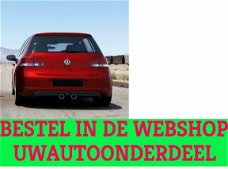 Golf 6 R20 R32 Look Diffuser inzetstuk compleet Met Uitlaat