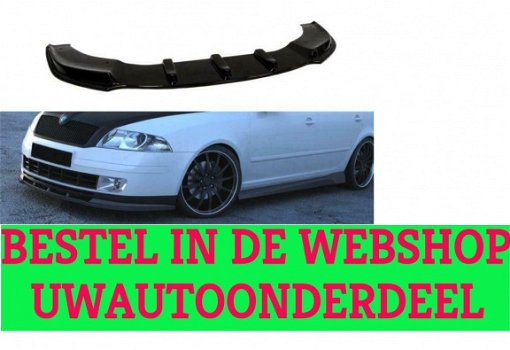 Skoda Octavia II Voorspoiler spoiler - 1