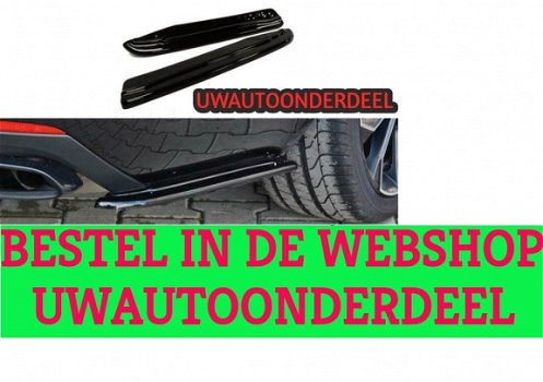 Skoda Octavia III RS Rear Side Splitters - 1