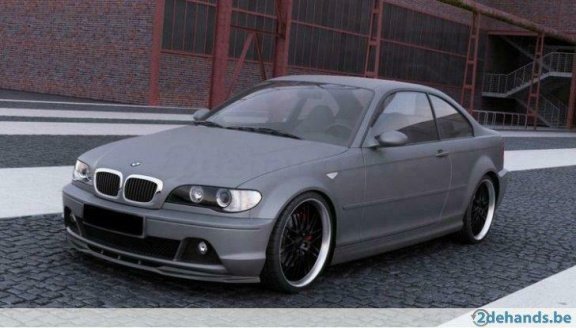 Bmw 3 serie E46 CI Coupe Facelift M3 Voorspoiler spoiler - 3