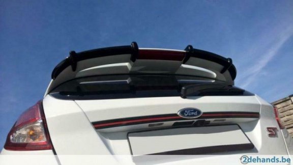 Ford Fiesta MK7 ST / ZETEC S Achterklep Spoiler Extention - 2