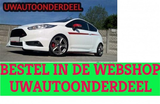 Ford Fiesta MK7 Voorbumper spoiler - 1