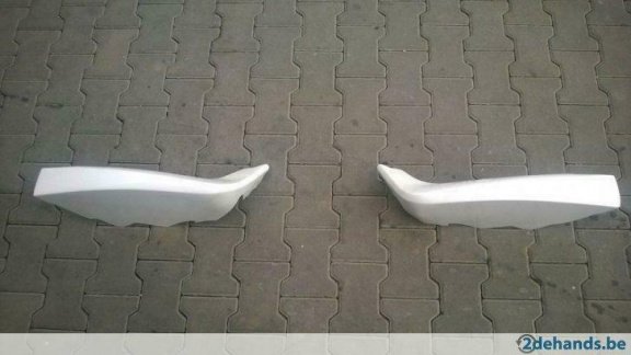 Ford Fiesta MK7 Voorbumper spoiler - 6