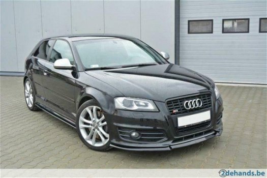 Audi S3 8p Facelift 2009 / 2013 Versie 1 Voorspoiler spoiler - 3