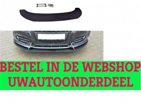 Audi S3 8P Facelift Racing Splitter Voorspoiler Spoiler - 1