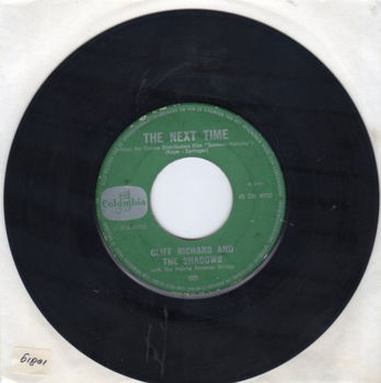 Cliff Richard And The Shadows : The Next Time / Bachelor Boy (1963) - 0
