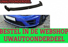 Volkswagen Golf 7 R R20 Versie 2 Voorspoiler Spoiler