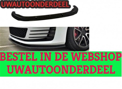 Volkswagen Golf 7 GTI en GTD Voorspoiler Spoiler - 1