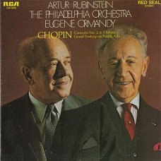 Artur Rubinstein*, The Philadelphia Orchestra, Eugene Ormandy : Chopin* ‎– Concerto No. 2 In F Minor