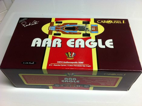 1:18 Carousel 1 AAR Eagle 1974 Indy 500 #11 7e plaats Pancho Carter - 3