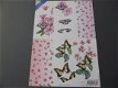 3D Knipvel 199, vlinders. - 1 - Thumbnail