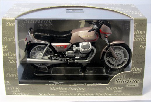 1:24 Starline 99023 Moto Guzzi 850-T5 silver - 1