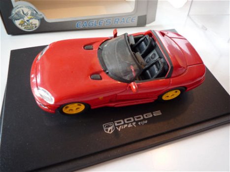 1:43 Eagle Chrysler Dodge Viper RT/10 rood targa - 1