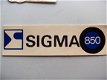sticker Sigma 850 - 1 - Thumbnail