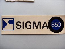 sticker Sigma 850
