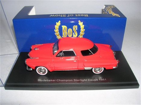 1:43 BoS Models Studebaker Champion Starlight Coupe 1951 - 2