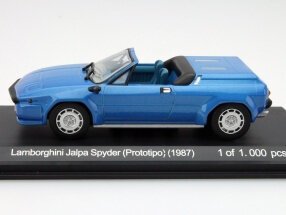 1:43 WhiteBox Lamborghini Jalpa Spyder Prototipo blauw - 2