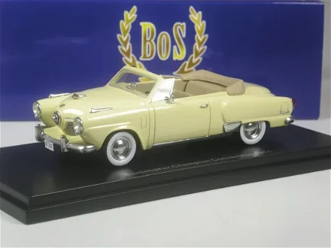 1:43 BoS Models Studebaker Champion Convertible 1951 beige - 0