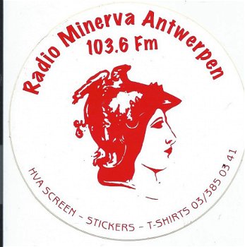stickers Radio Minerva - 1