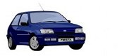 stuurschakelaar Ford Fiesta Mk3 - 2 - Thumbnail