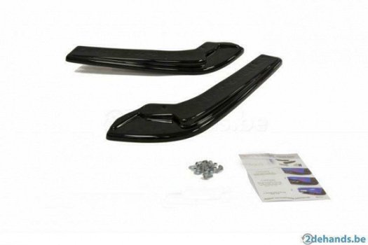 Subaru Impreza Mk4 WRX STI Rear Side Splitters - 4