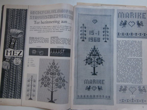 Maandblad voor handwerken Ariadne nummer 253, januari 1968 - Afbeelding 2