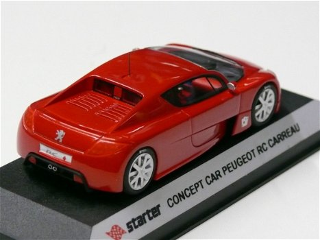 1:43 Starter T200 Concept Car Carreau RC metallic rood - 2