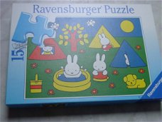 3 verschillende Ravensburger puzzels Nijntje