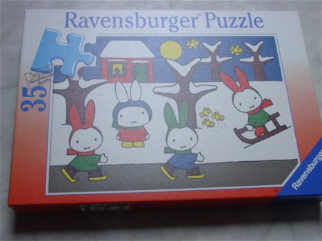 3 verschillende Ravensburger puzzels Nijntje - 2