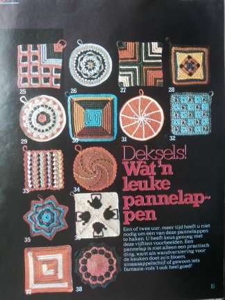 Creatief Handwerkboek - Libelle - 4/1977 + 2 x merklap - Afbeelding 4